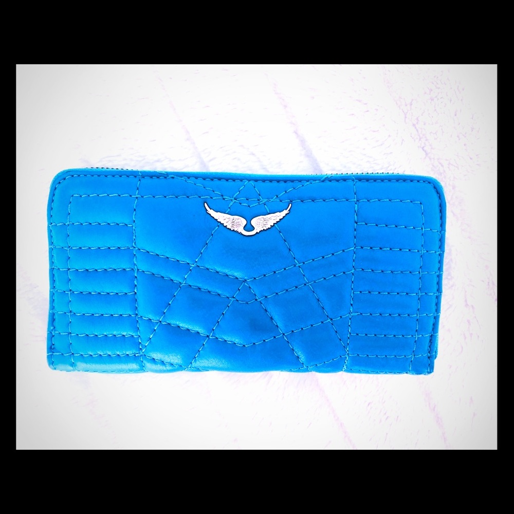 ♥️ ZADIG & VOLTAIRE♣️ Compagnon Quilted Wallet ♠️